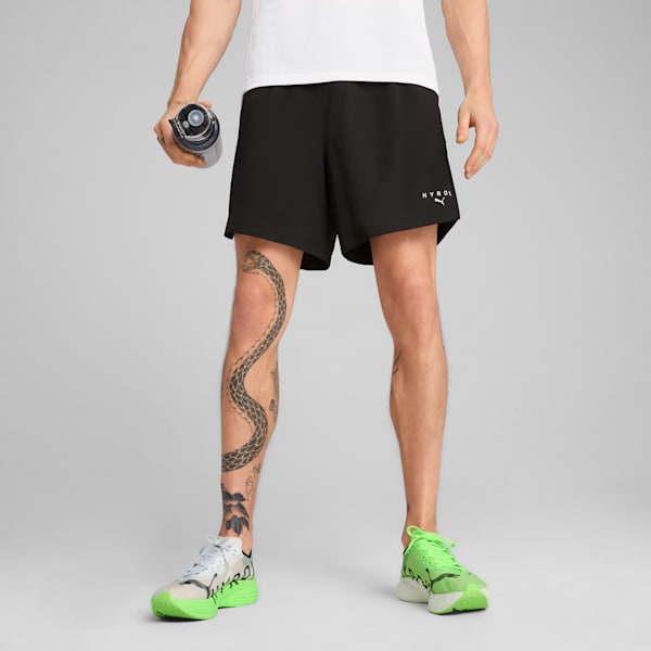 PUMA x HYROX ULTRAWEAVE Men's 6" Training Shorts, PUMA Black, extralarge-IND